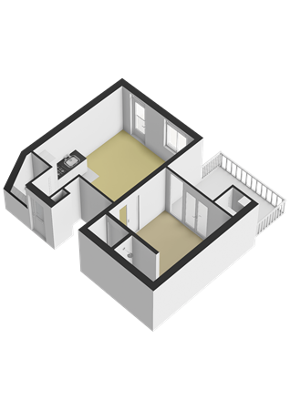 Floorplan - Eerste Atjehstraat 75B, 1094 KD Amsterdam